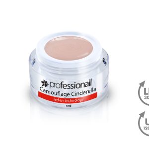 Építő LED-UV zselék - LED-UV álcázó/fedő zselé CINDERELLA 5ml Professionail™