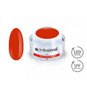 Színes LED-UV zselé 5ml Professionail™  Koi