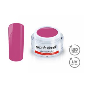 Színes LED-UV zselék - Színes LED-UV zselé 5ml Professionail™ Bubblegum Pink